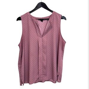 Ann Taylor Sleeveless Blouse - Career Wear Office - Size XL